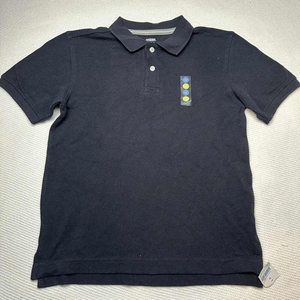 Gymboree Black Polo